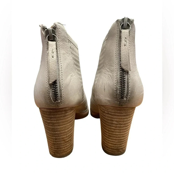 Geox Espira Cali  1 Wedge Bootie Beige Size 39 - Picture 8 of 10
